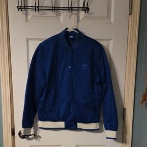 Adidas Men's Royal Blue Bomber Jacket